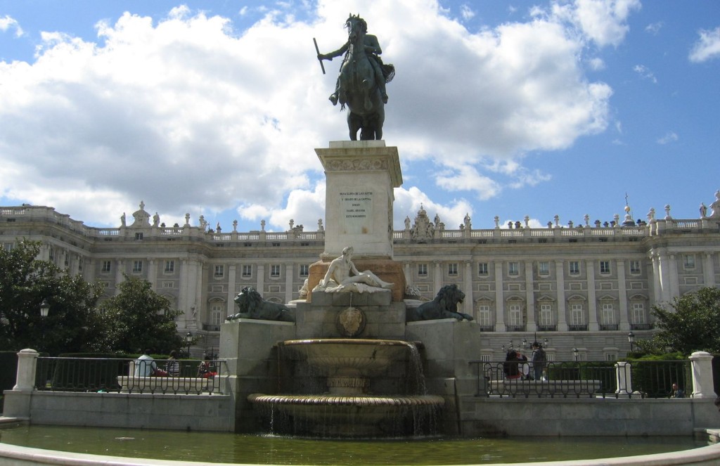 Plaza de Oriente und Palacio Real - Madrid