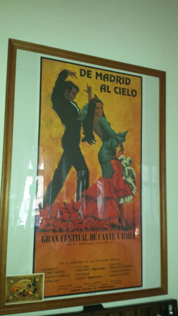 Flamenco-Poster Madrid - Souvenirs