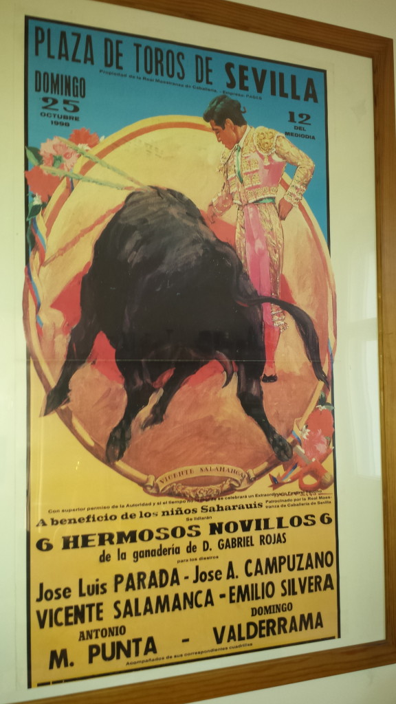 Stierkampf-Poster Sevilla - Souvenirs