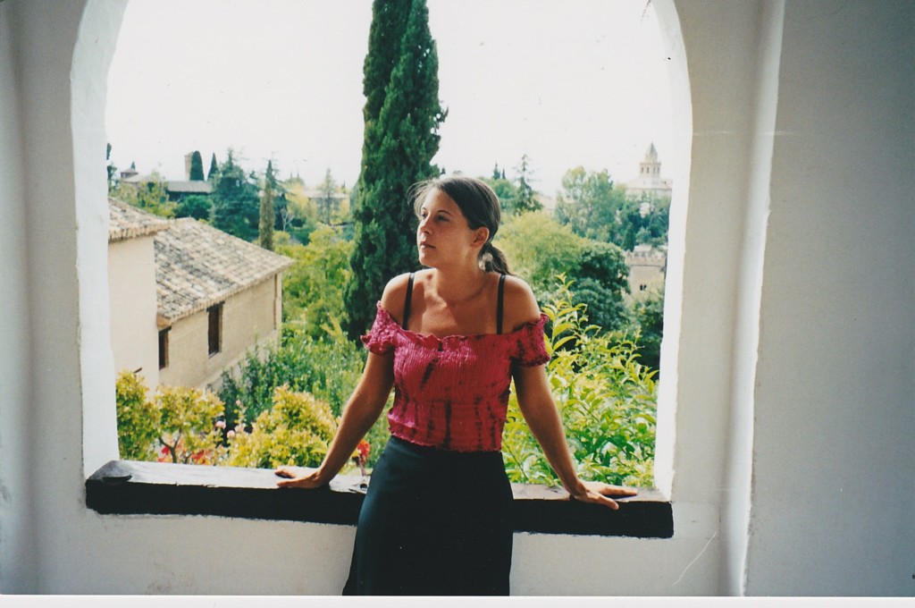 Ich in der Alhambra