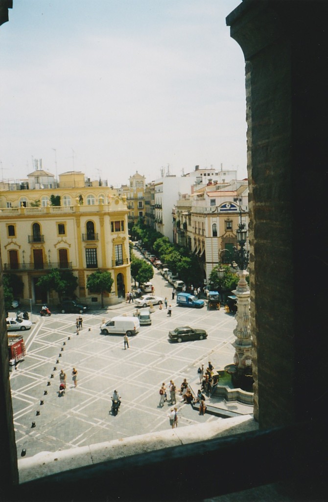 Blick auf Plaza del Triunfo