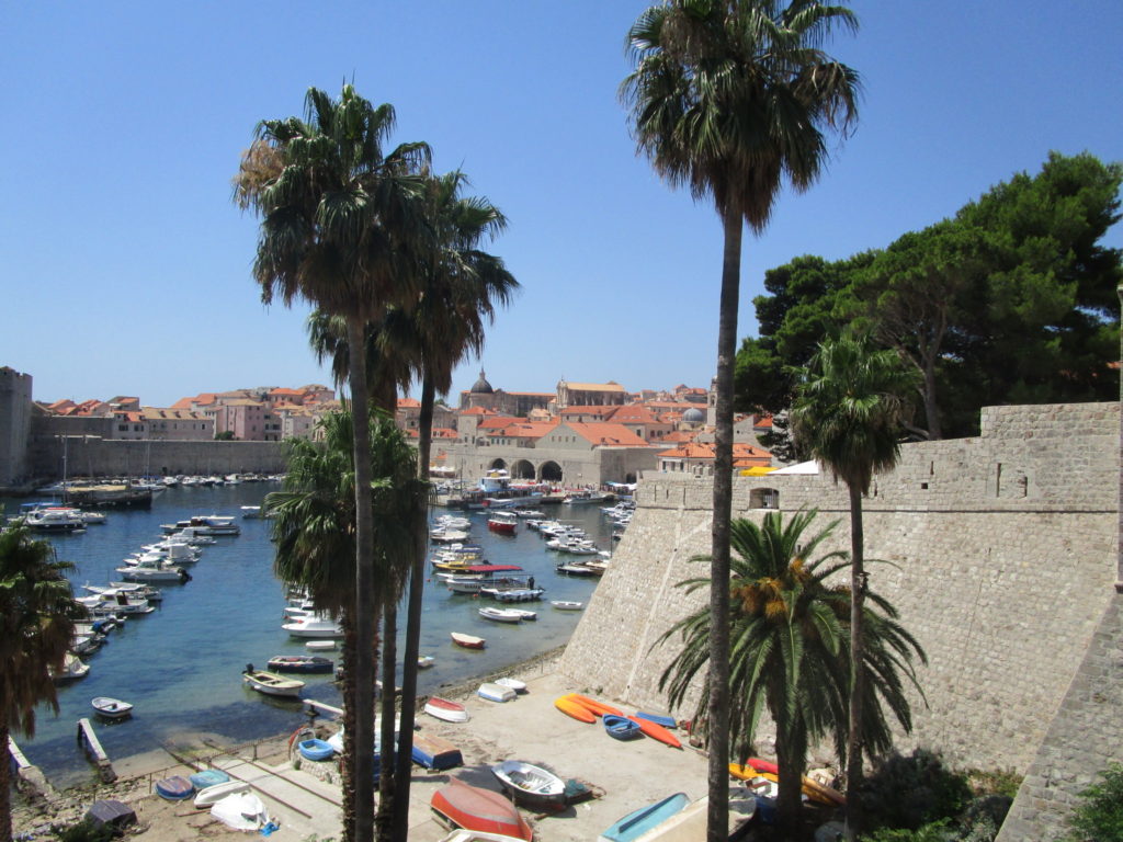 Ausblick vor dem Ploce Tor