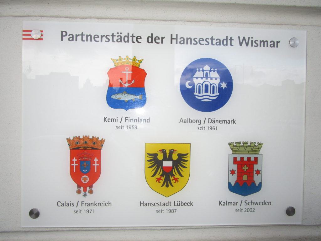 Wismars Partnerstädte