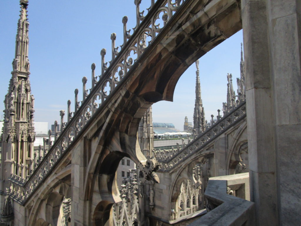 Auf dem Dach des Duomo